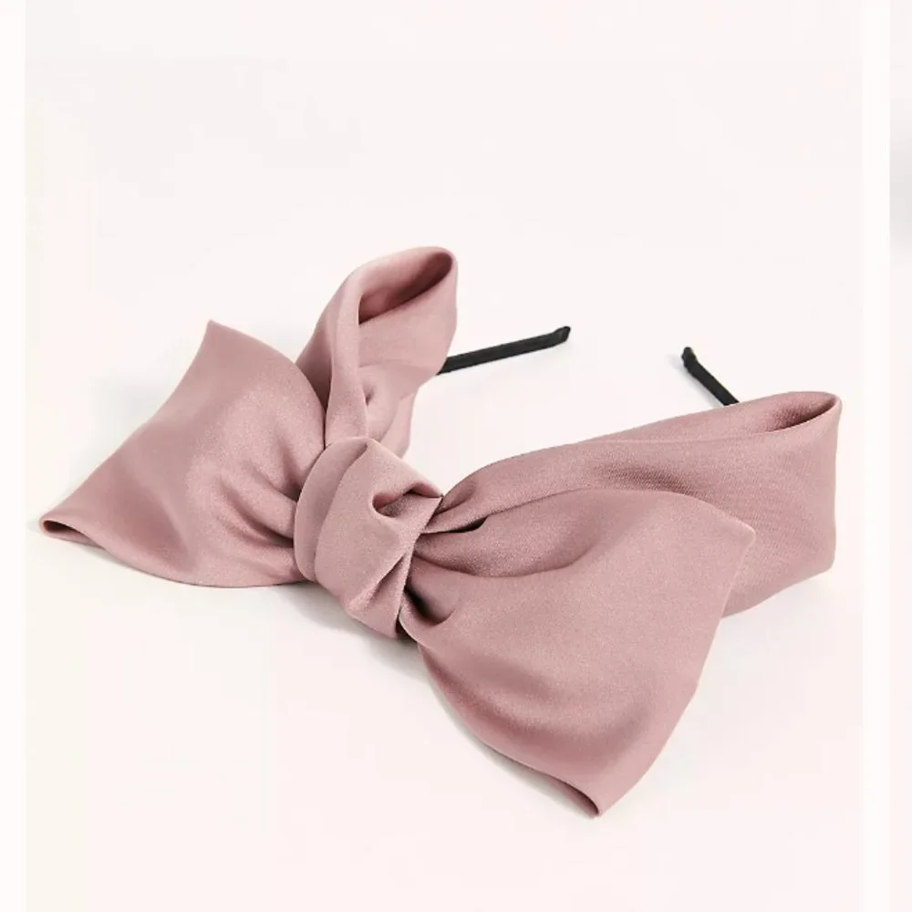 🌟VALENTINE'S DAY [Free People] Bianca Bow Headband (BLACK)